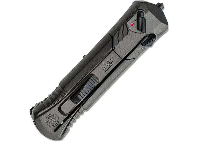 Ніж Smith&Wesson M&P OTF Spear Point Grey Фото 3